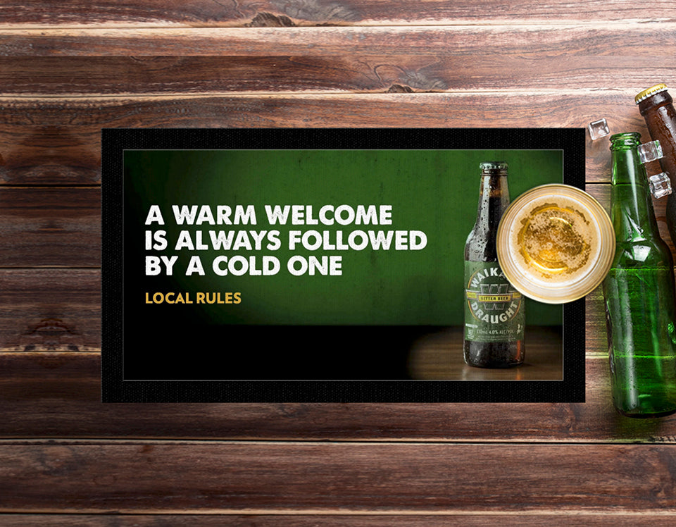 Waikato Draught Short Bar Mats – 8 Designs – product image 2