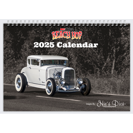 2025 Beach Hop Calendar - Premium