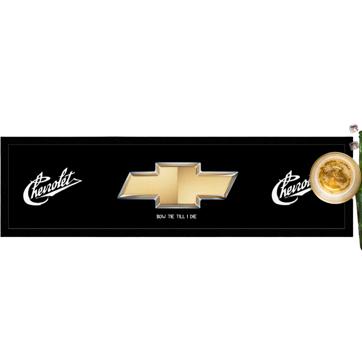 Chevrolet Gold Classic Bar Mat – product image