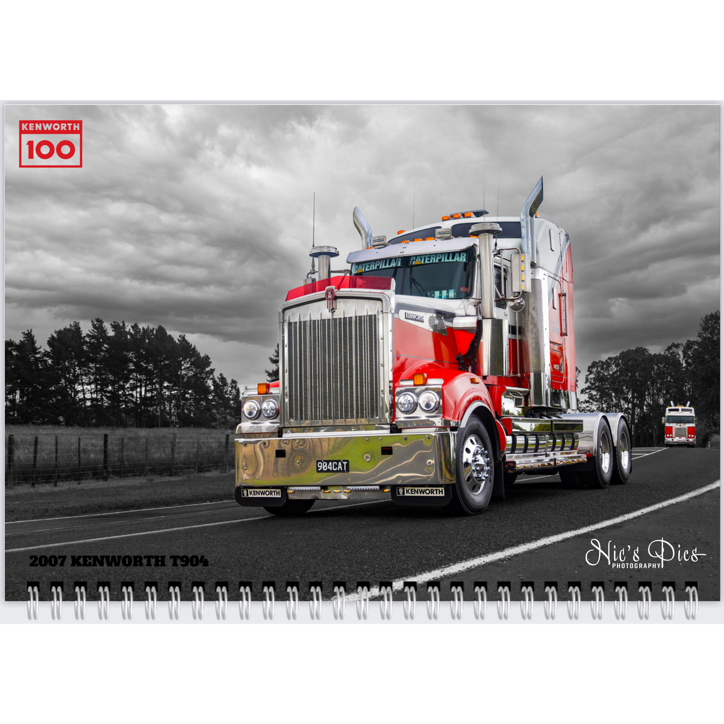 2025 K100 Truck Show Calendar - Premium