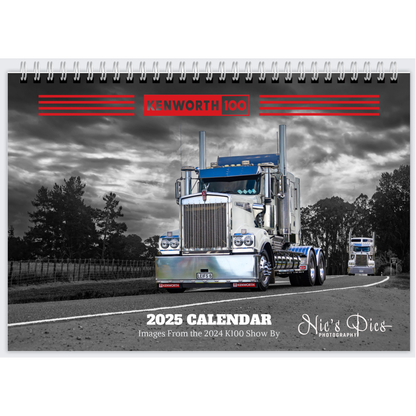 2025 K100 Truck Show Calendar - Premium