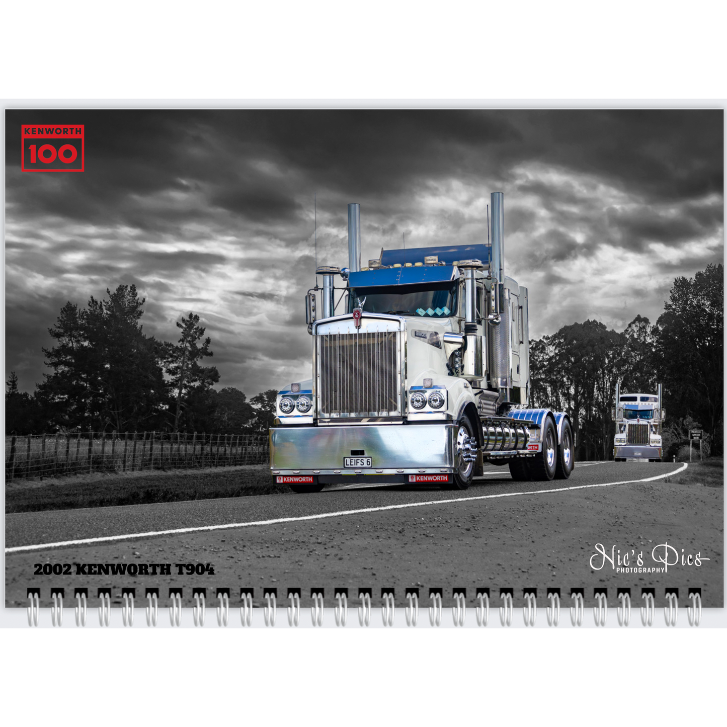 2025 K100 Truck Show Calendar - Premium