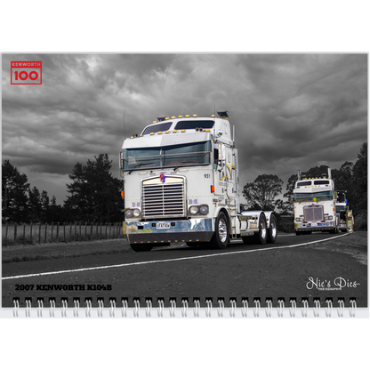 2025 K100 Truck Show Calendar - Premium