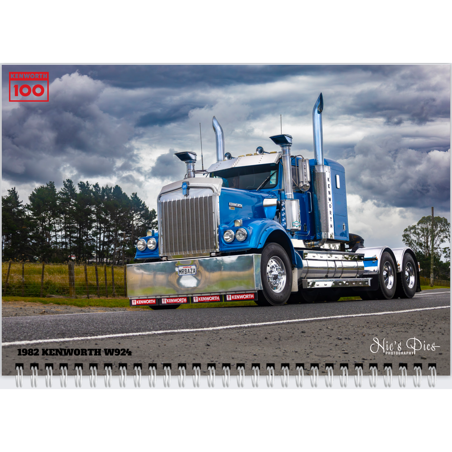 2025 K100 Truck Show Calendar - Premium