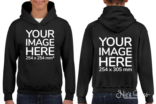 Children's Hoodie - Front & Back