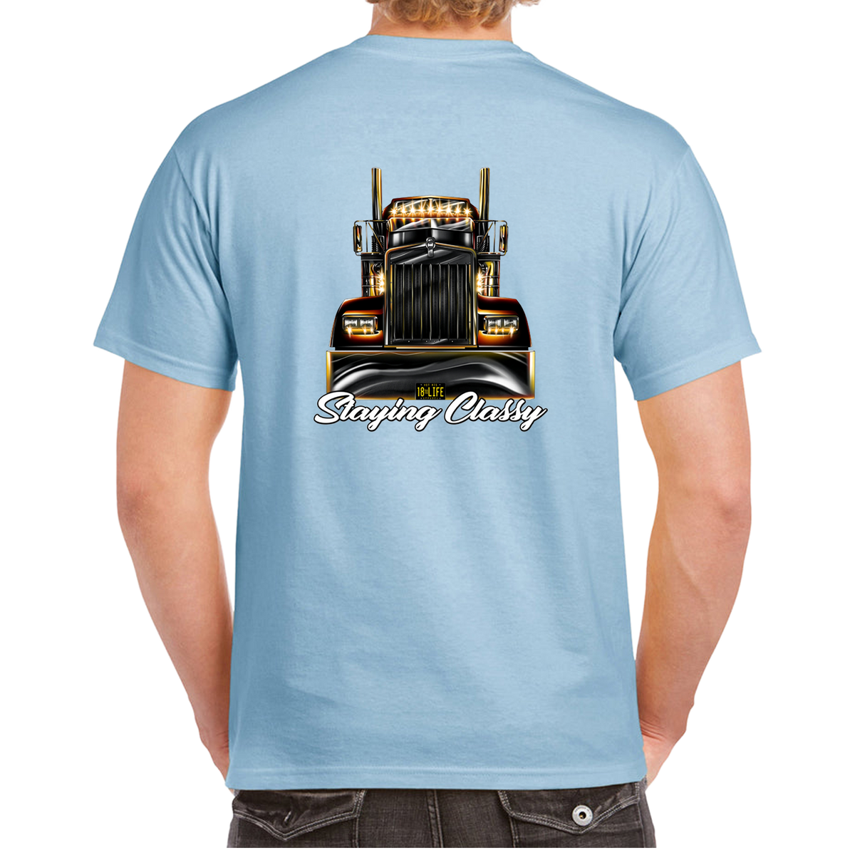 Staying Classy Truckers Tee – Back – product image 11