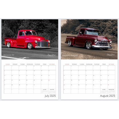 2025 Beach Hop Calendar Pick Up Edition - Premium