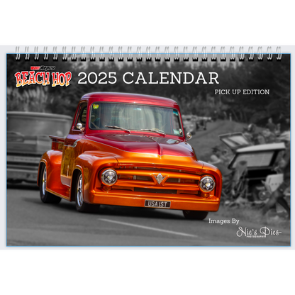 2025 Beach Hop Calendar Pick Up Edition - Premium