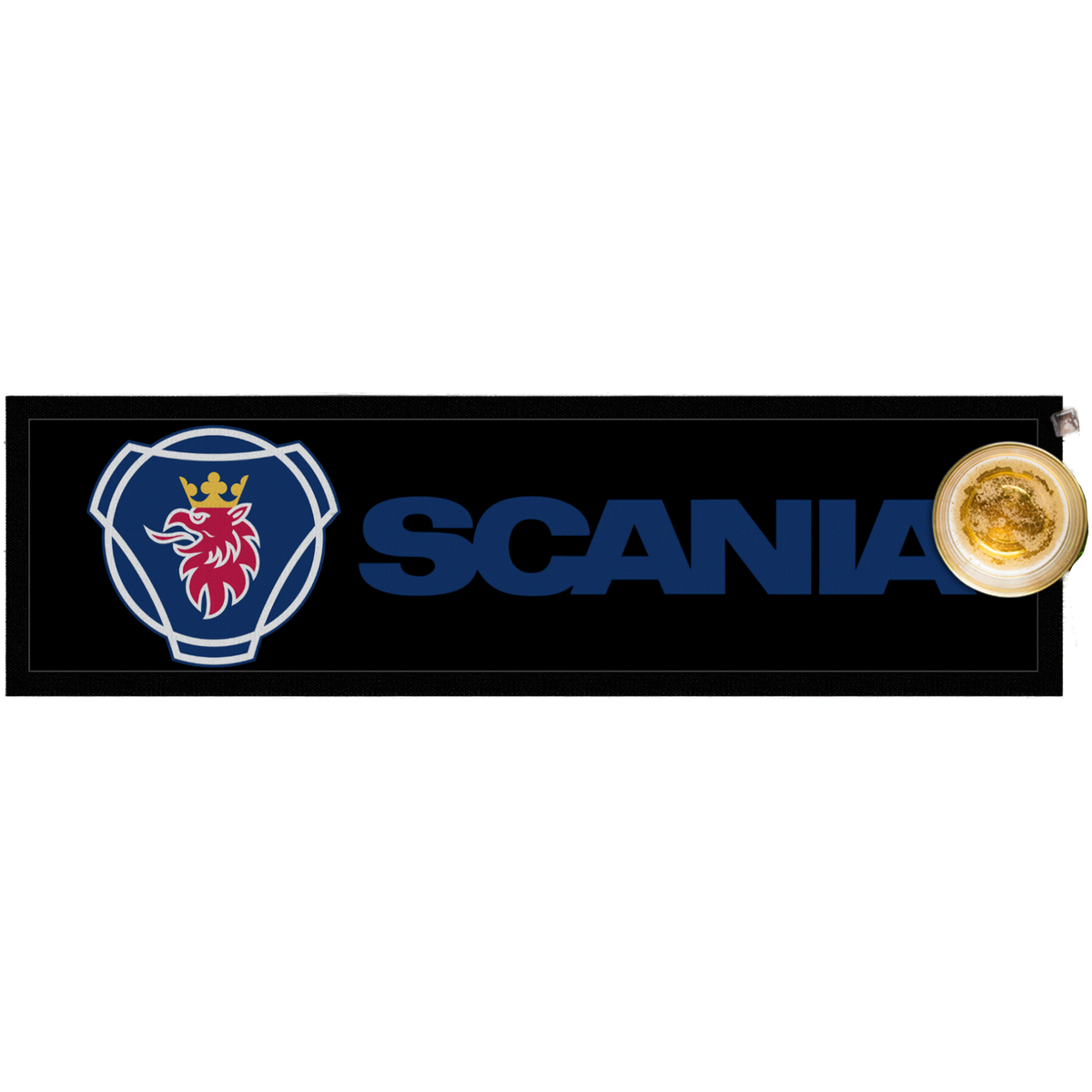 Scania Truck Long Bar Mat – 88 x 25cm Anti-Slip – 3 Colours