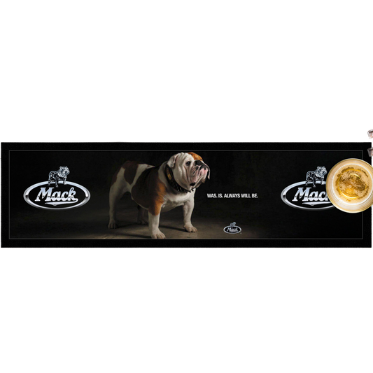 Mack. Was, Is, Always Will Be Long Bar Mat – product image