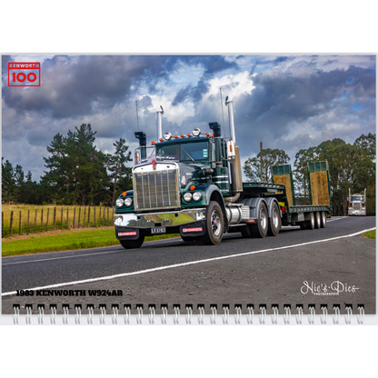 2025 K100 Truck Show Old Skool Cool Special Edition Calendar - Premium