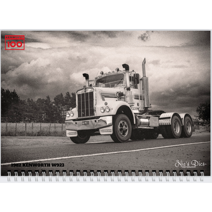 2025 K100 Truck Show Old Skool Cool Special Edition Calendar - Premium